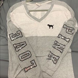 PINK long sleeve T-shirt